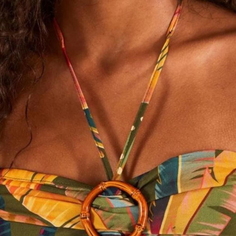 Farm-rio Women's multi Crop-top